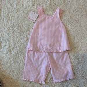 Lili Gaufrette, NWT 2 piece baby girl outfit set